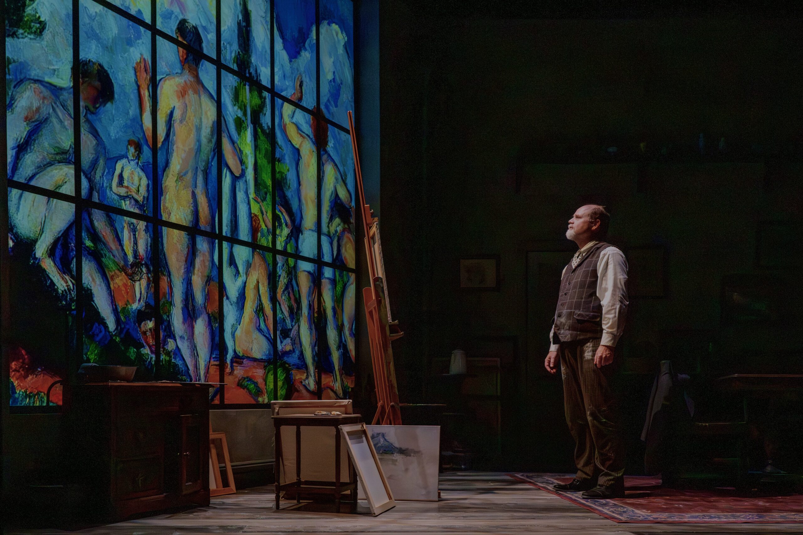 Todd Scofield (Paul Cézanne) in Paul and Emile at Wellfleet Harbor Actors Theater (2025)